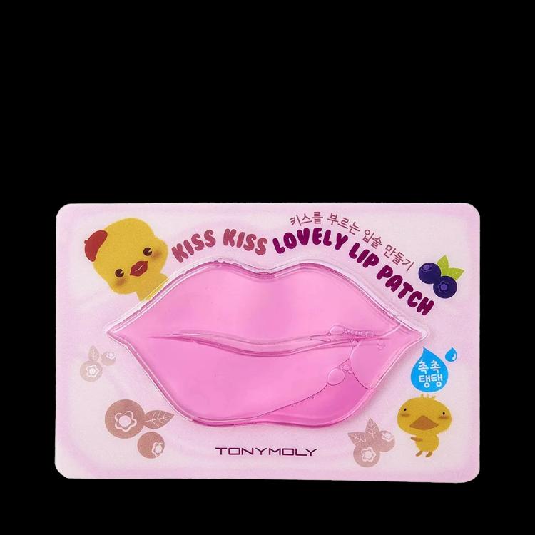 TONYMOLY Kiss Kiss Lovely Lip Patch - Berry - 2 pcs