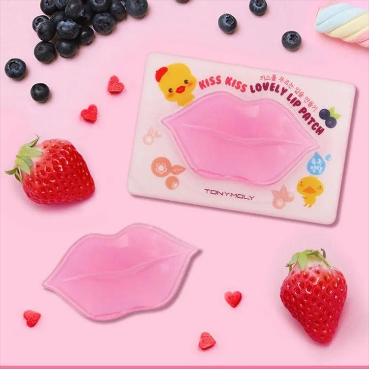 TONYMOLY Kiss Kiss Lovely Lip Patch - Berry - 2 pcs