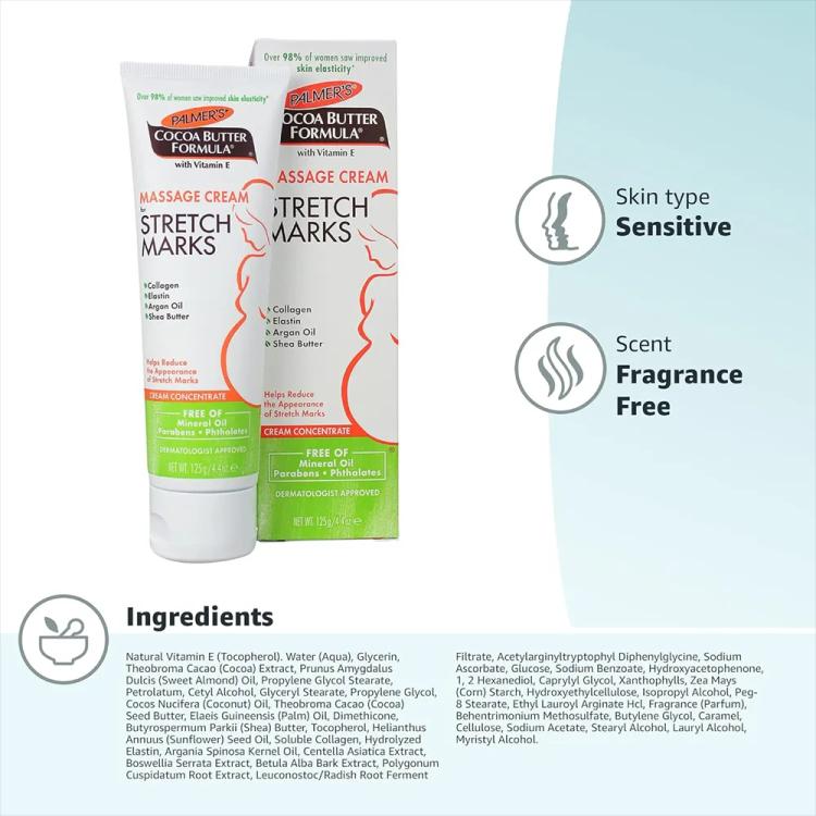Palmer'S Cocoa Butter Massage Cream for Stretch Marks - 125 g