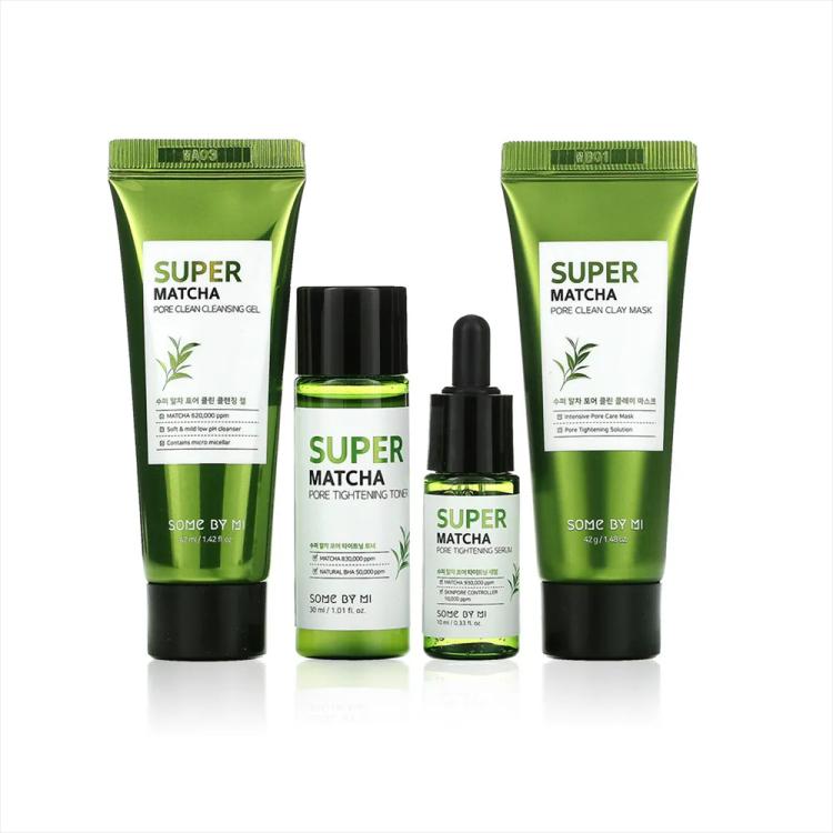 Some By Mi Super Matcha Pore Care Starter Kit
 - 4 pcs