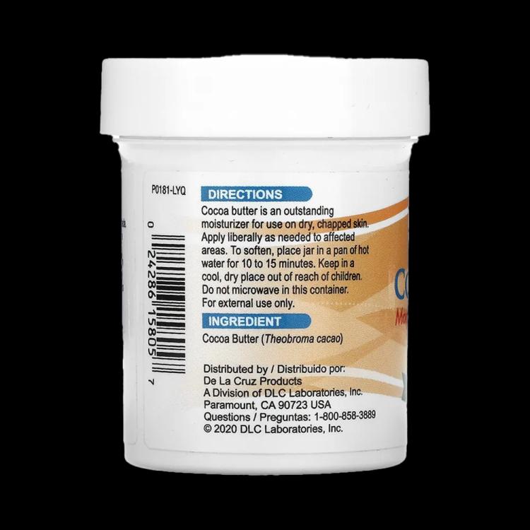 De La Cruz 100% Pure & Natural Cocoa Butter - 56.7 g
