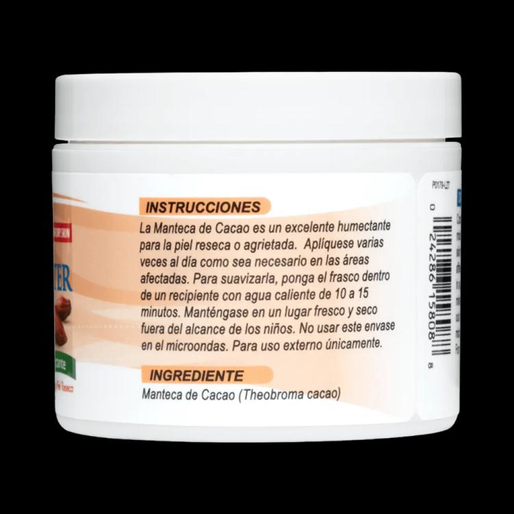 De La Cruz 100% Pure and Natural Cocoa Butter - 114 g