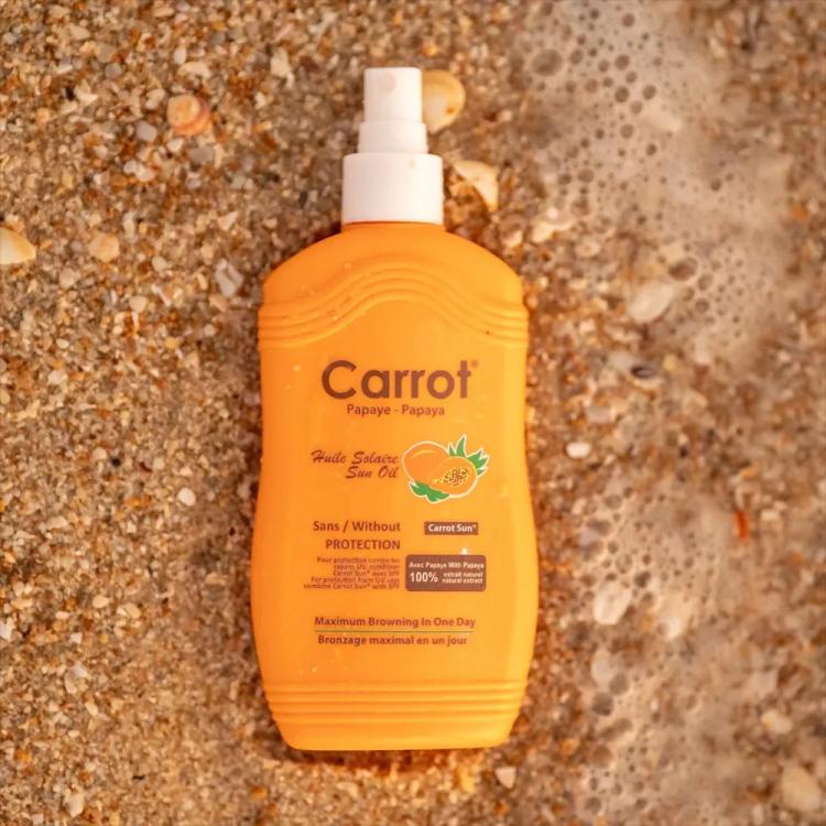 Carrot Sun Papaya Tanning Oil Spray - 200 ml