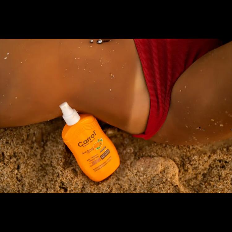 Carrot Sun Papaya Tanning Oil Spray - 200 ml
