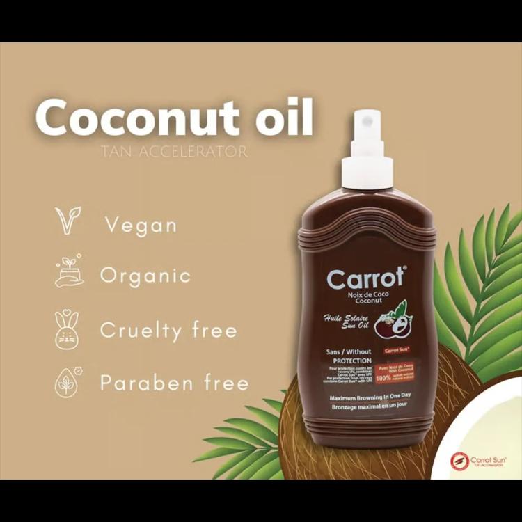 Carrot Sun Coconut Sun Oil - 200 ml