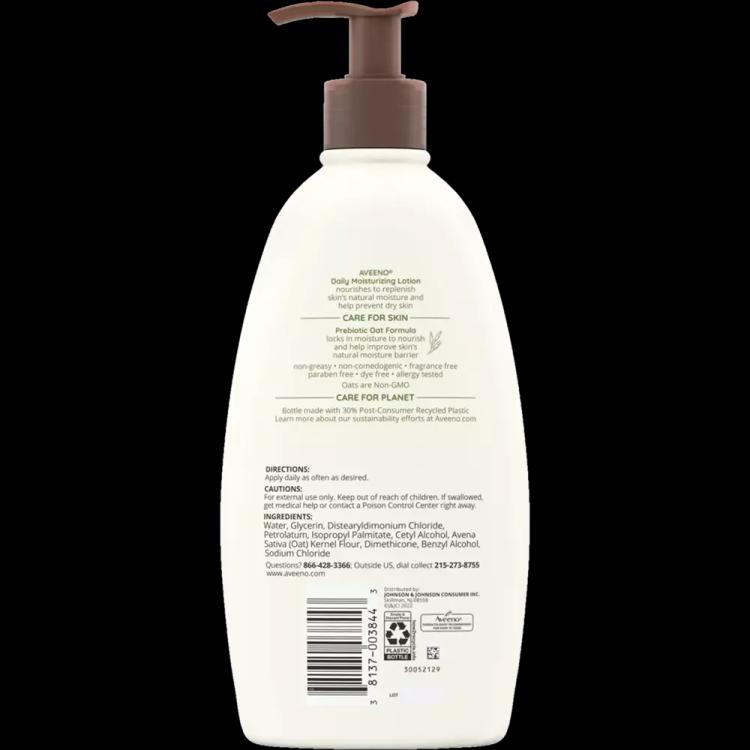 Aveeno Daily Moisturising Body Lotion With Soothing Oat - 532 ml