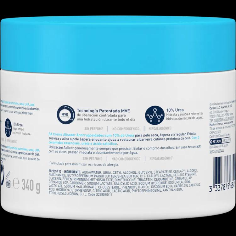 CeraVe SA Smoothing Cream Pot - 340 g