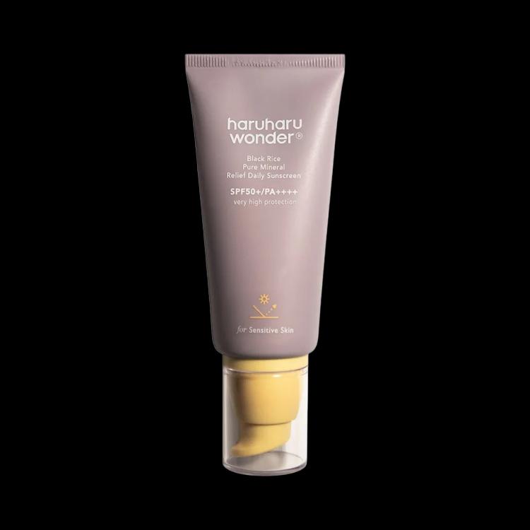 Haruharu Wonder Black Rice Pure Mineral Relief Daily Sunscreen SPF 50+ - 50 ml