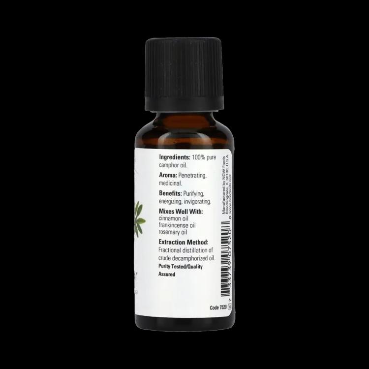 Now Solutions Camphor Essential Oil - 30 ml