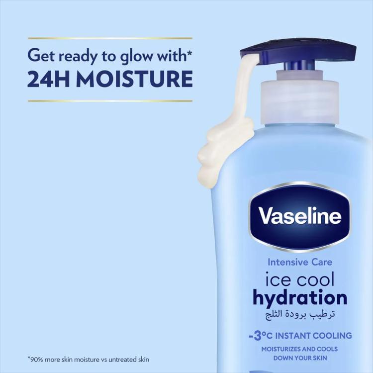 Vaseline Ice Cool Hydration Body Lotion - 400 ml
