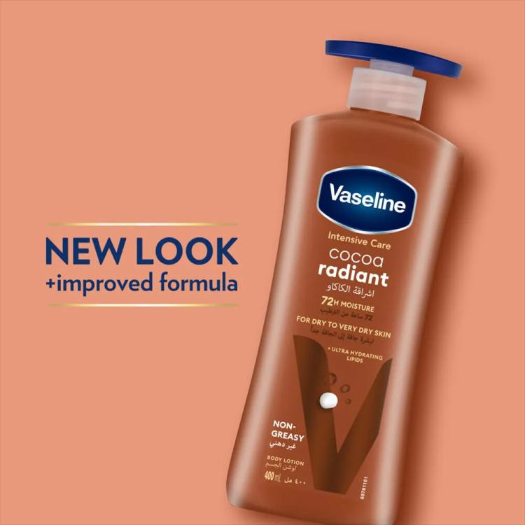 Vaseline Intensive Care Cocoa Radiant Lotion - 400 ml