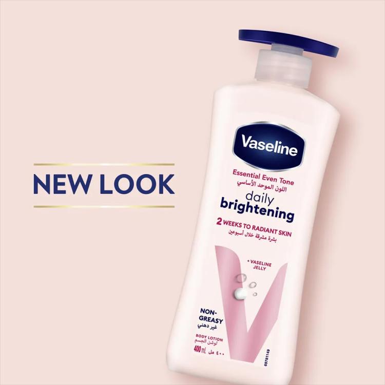 Vaseline Essential Even Tone UV Lightening Body Lotion - 400 ml