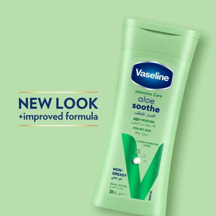 Vaseline Intensive Care Aloe Soothe Body Lotion - 200 ml