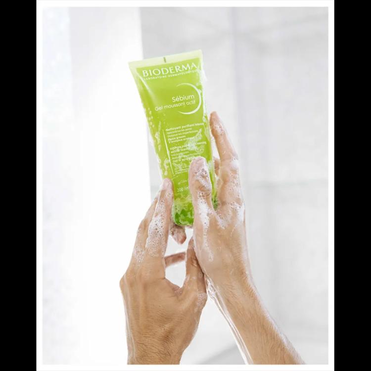 BIODERMA Sebium Gel Moussant Actif - 200 ml