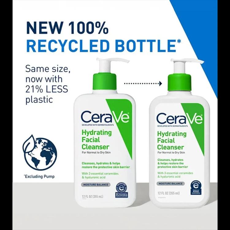 CeraVe Hydrating Facial Cleanser - 355 ml
