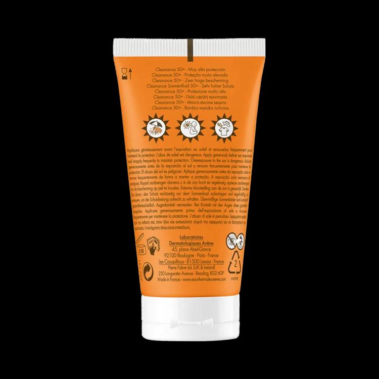 Avène Cleanance Sun Cream SPF 50+ - 50 ml