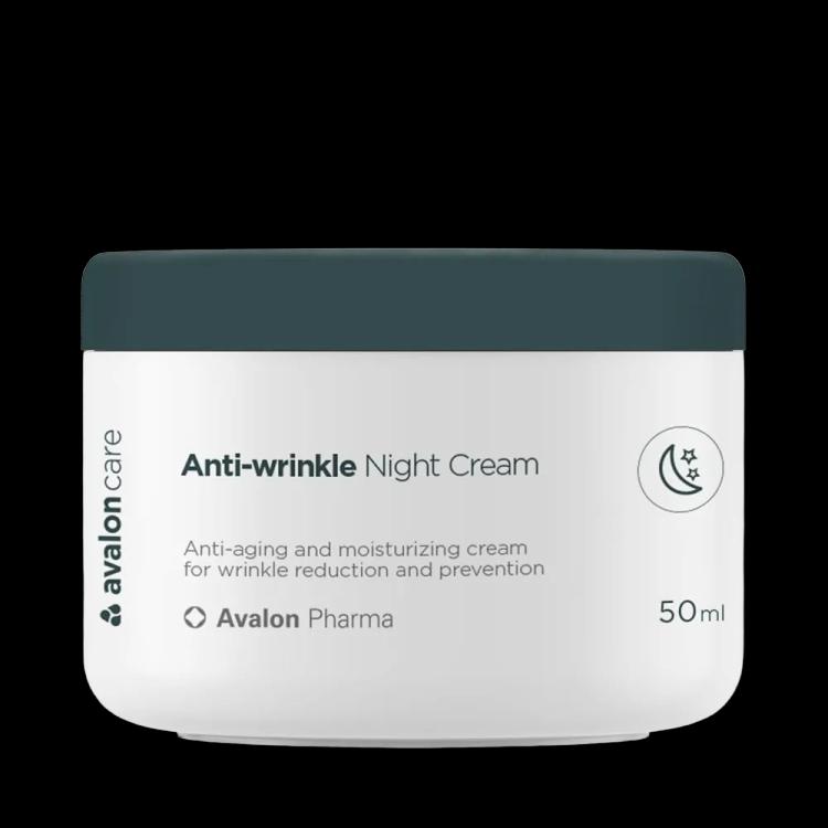 Avalon Pharma Anti-Wrinkle Moisturizing Night Cream - 50 ml