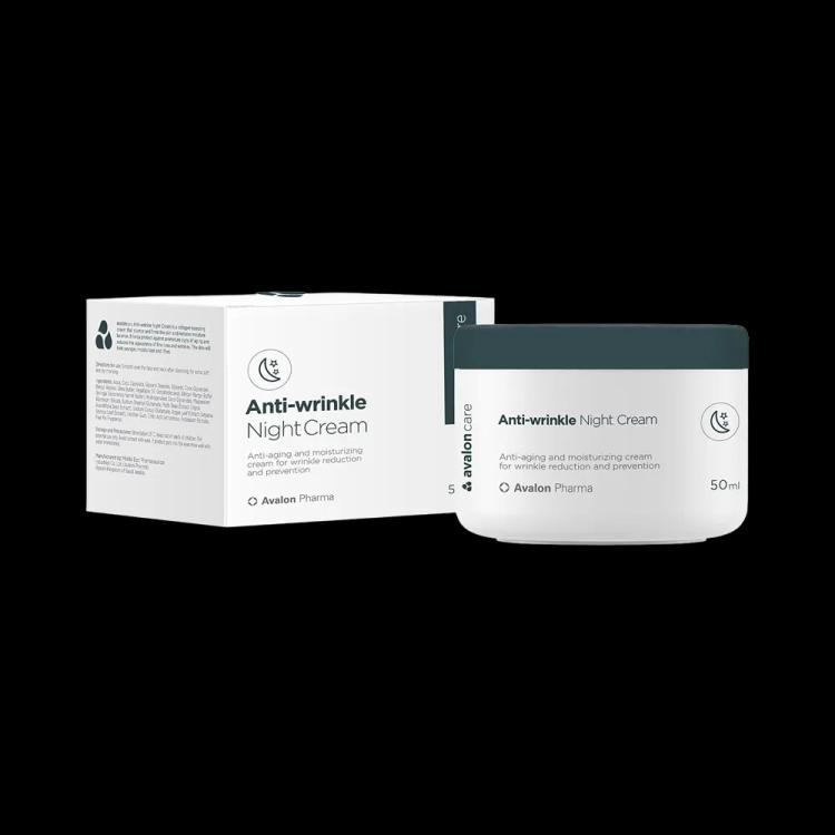 Avalon Pharma Anti-Wrinkle Moisturizing Night Cream - 50 ml