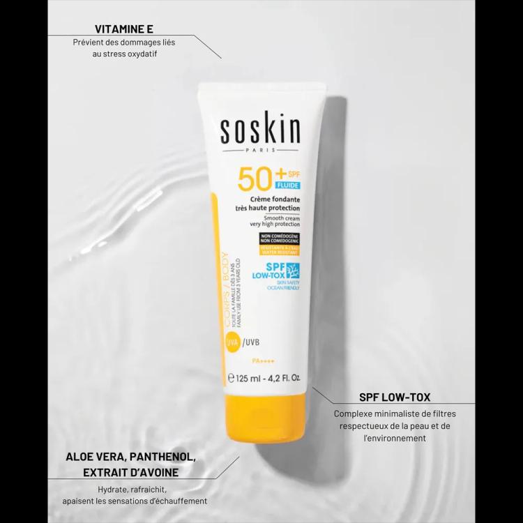 Soskin Smooth Cream Very High Protection SPF50+ - 125 ml