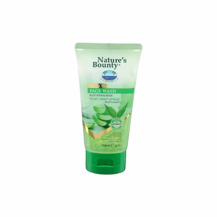 Nature's Bounty Venos Face Wash Aloe Vera And Neem - 150 ml