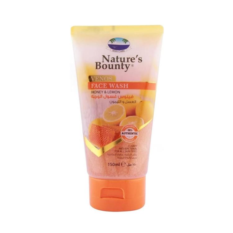 Nature's Bounty Face Wash Honey & Lemon - 150 ml