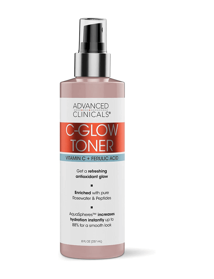 Advanced Clinicals Vitamin C-Glow Face Toner - 237 ml
