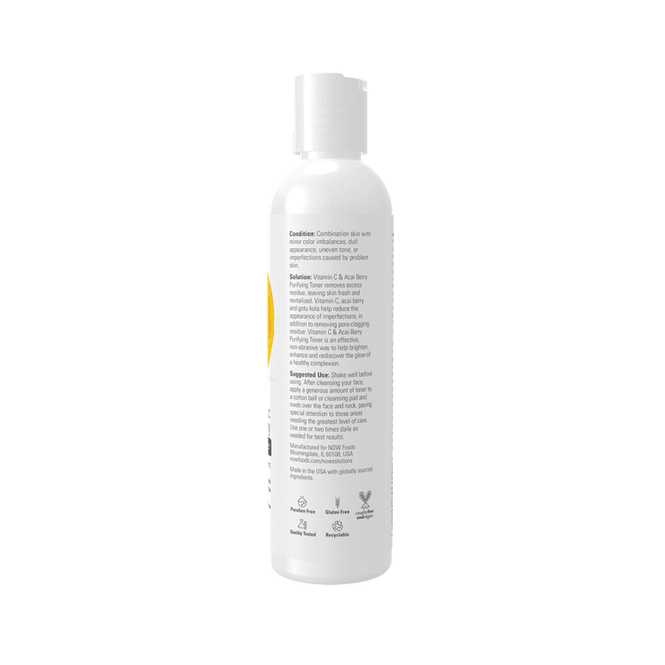 Now Solutions Vitamin C & Acai Berry Purifying Toner - 237 ml
