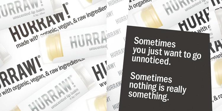 HURRAW! Unscented Lip Balm - 4.8 g