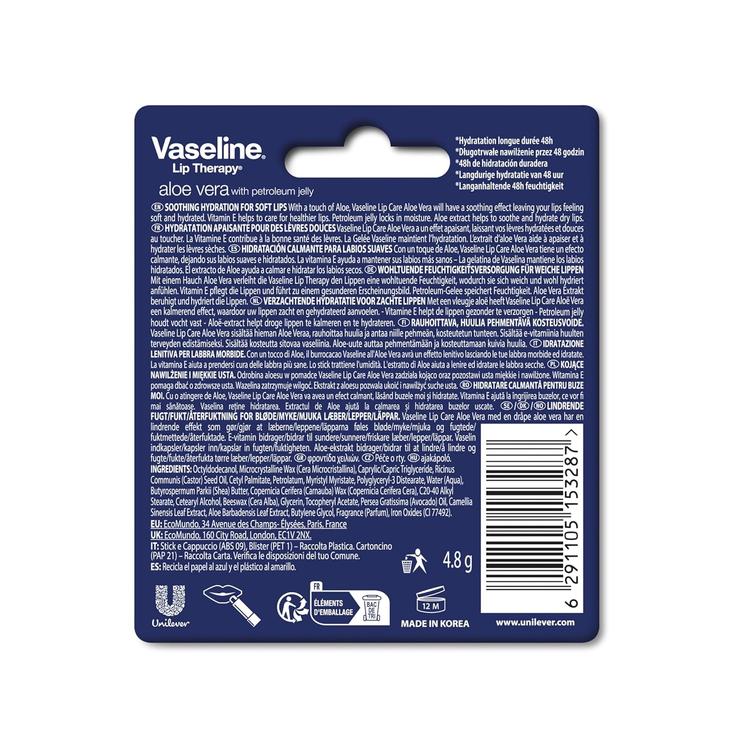 Vaseline Stick Lip Therapy - Aloe Vera