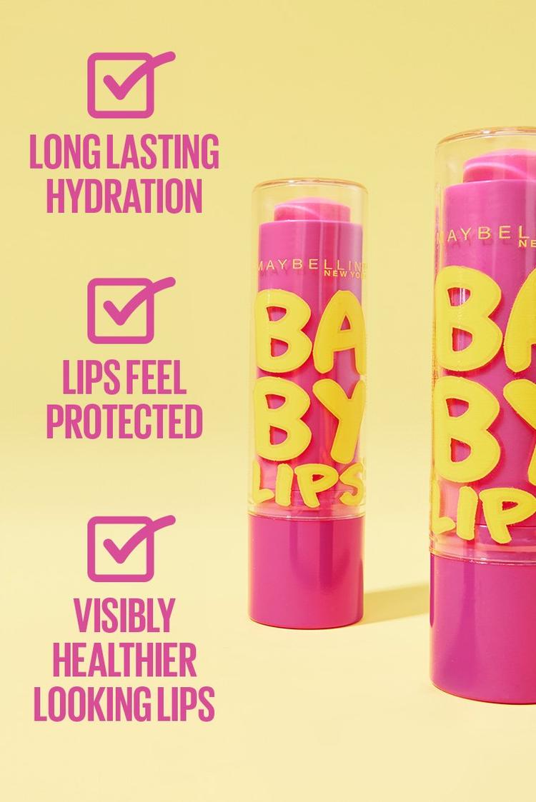 Maybelline New York Baby Lips Moisturizing Lip Balm - Pink Punch