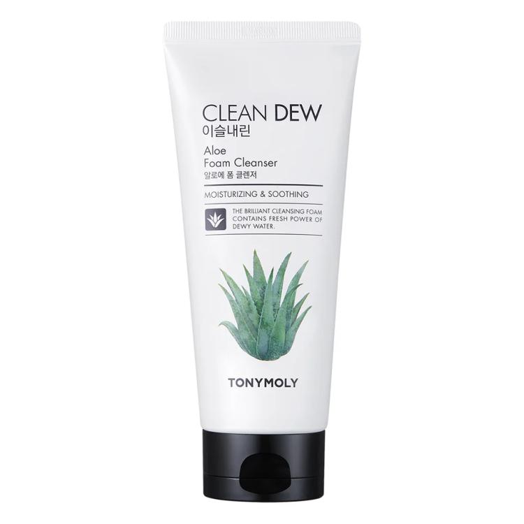 TONYMOLY Clean Dew Aloe Foam Cleanser - 180 ml