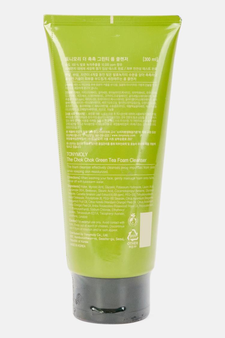 TONYMOLY The Chok Chok Green Tea Foam Cleanser - 300 ml