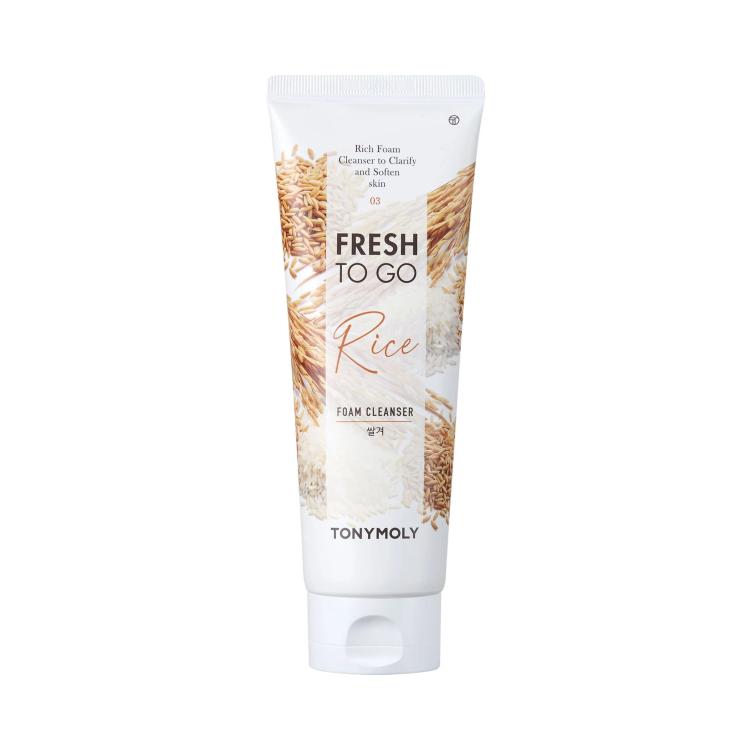 TONYMOLY Fresh To Go Rice Foam Cleanser - 170 ml
