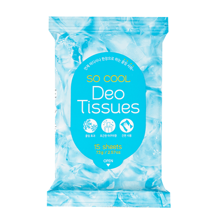 prreti So Cool Deo Tissues - 15 pcs