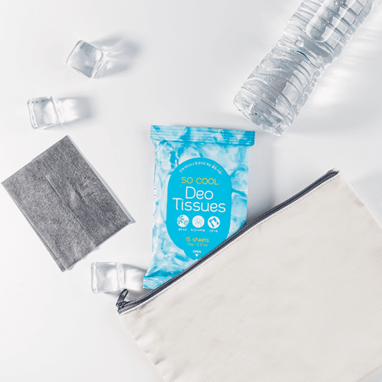 prreti So Cool Deo Tissues - 15 pcs