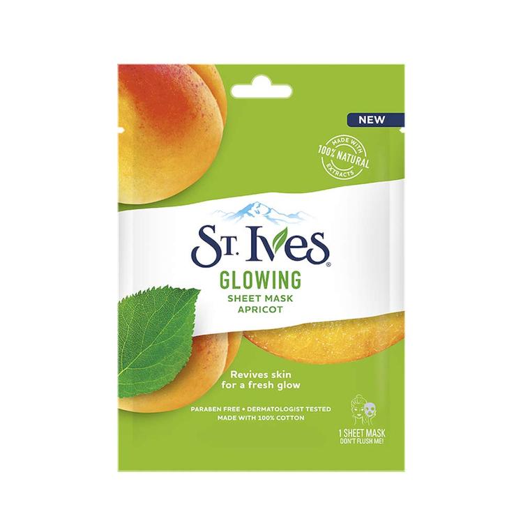ST. Ives Glowing Apricot Sheet Mask