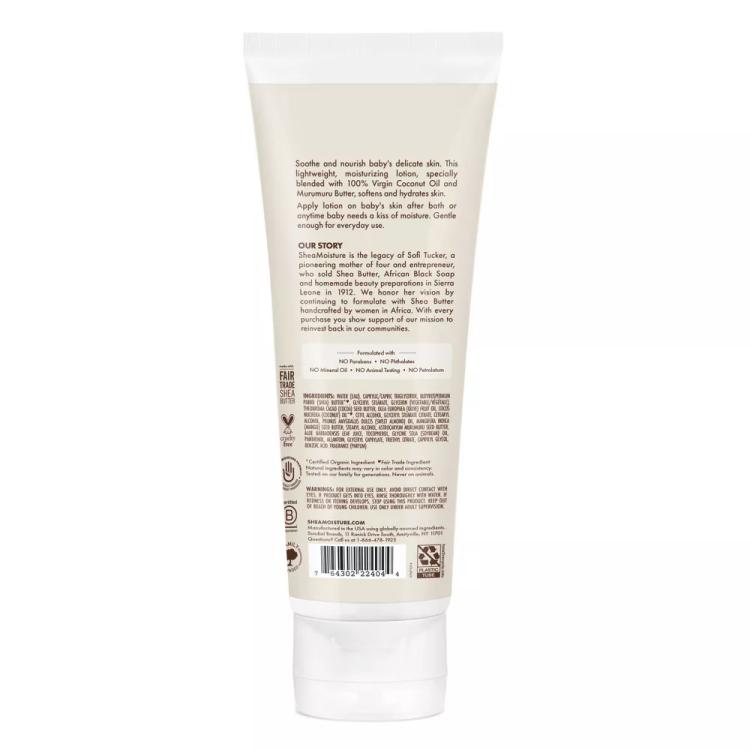 Shea Moisture 100% Virgin Coconut Oil Baby Lotion - 237 ml
