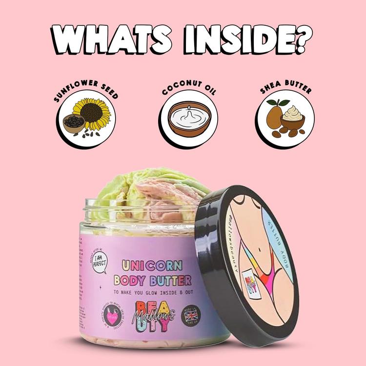 Mallows Beauty Unicorn Body Butter - 150 g
