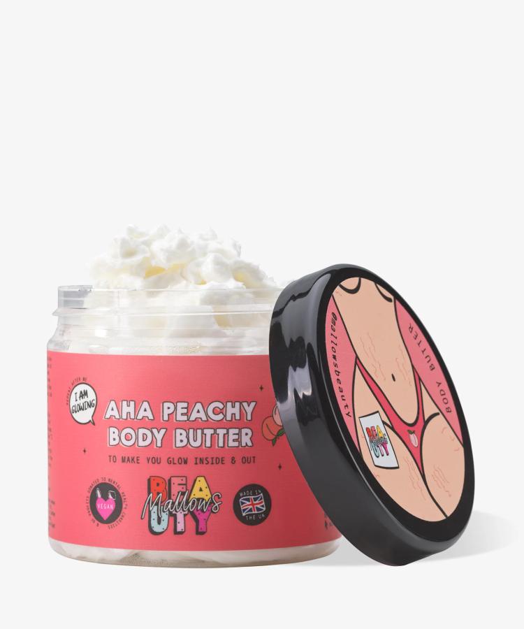 Mallows Beauty AHA Peachy Body Butter - 180 ml