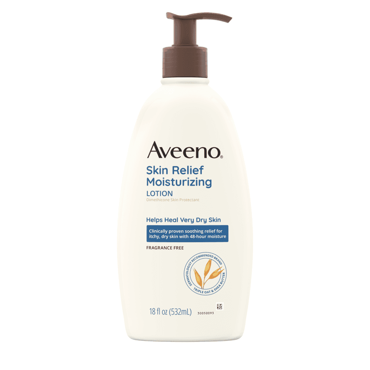 Aveeno Stress Relief Fragrance Free Moisturizing Lotion - 532 ml