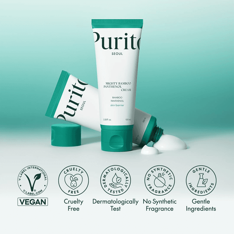 Purito Seoul Mighty Bamboo Panthenol Cream - 100 ml