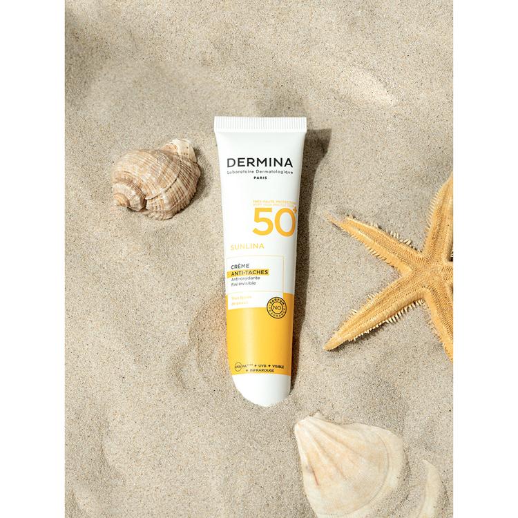 DERMINA Sunlina Unifying Mineral Sun Cream - 40 ml