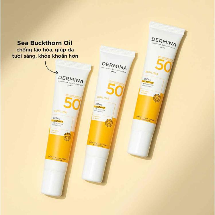 DERMINA Sunlina Comforting Cream SPF 50+ - 40 ml