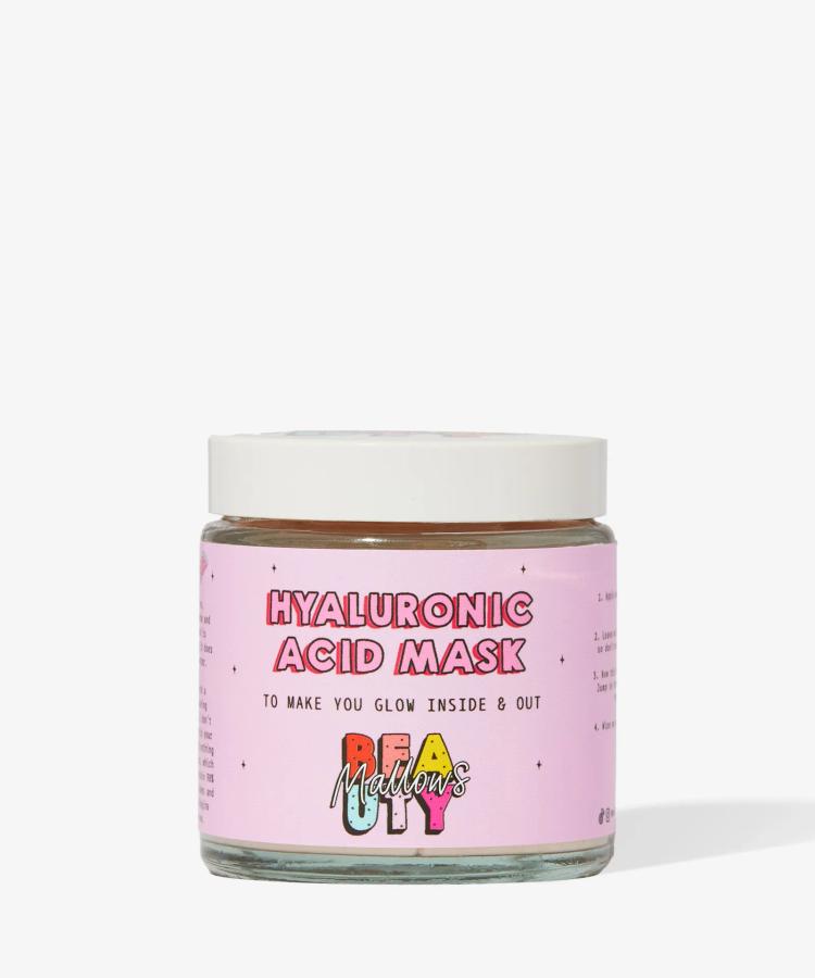 Mallows Beauty Hyaluronic Acid Pink Clay Mask - 100 ml