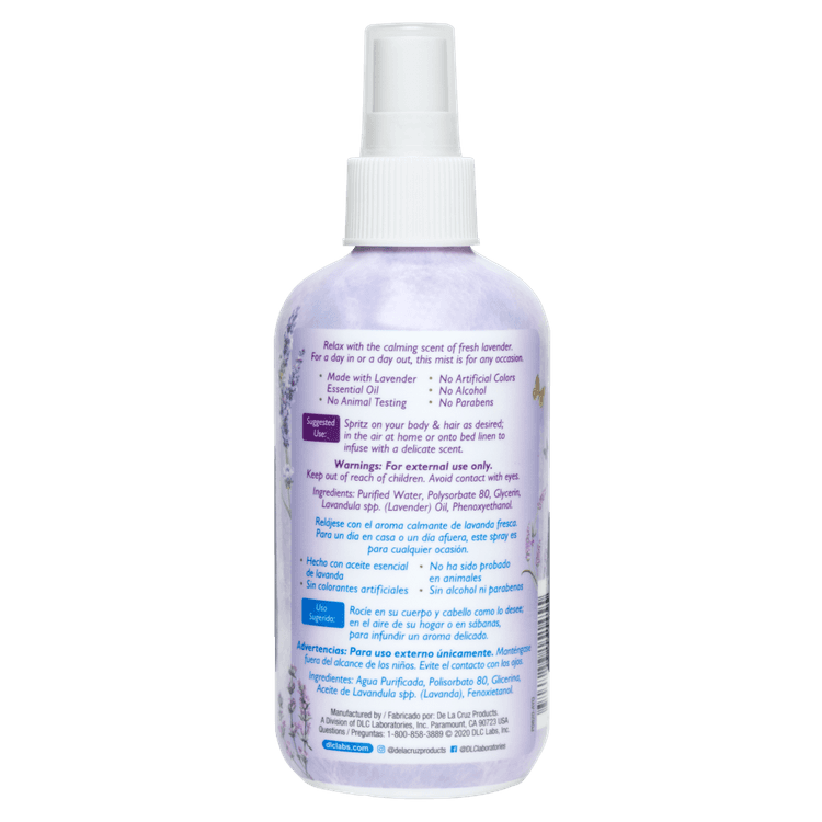 De La Cruz Lavender Water Body Mist - 236 ml