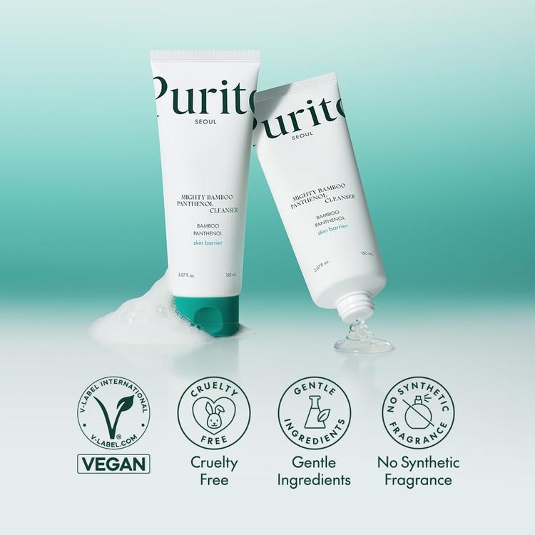 Purito Seoul Mighty Bamboo Panthenol Cleanser - 150 ml