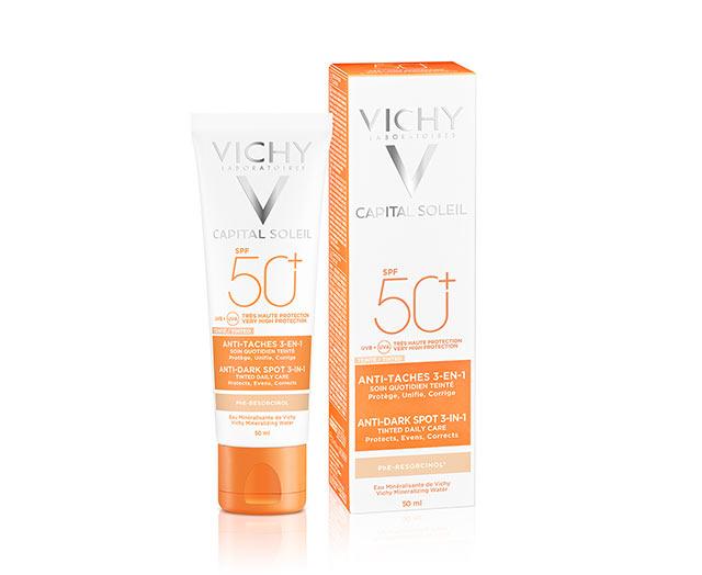 VICHY Capital Soleil Anti-Dark Spot 3-In-1 SPF 50+ - 50 ml