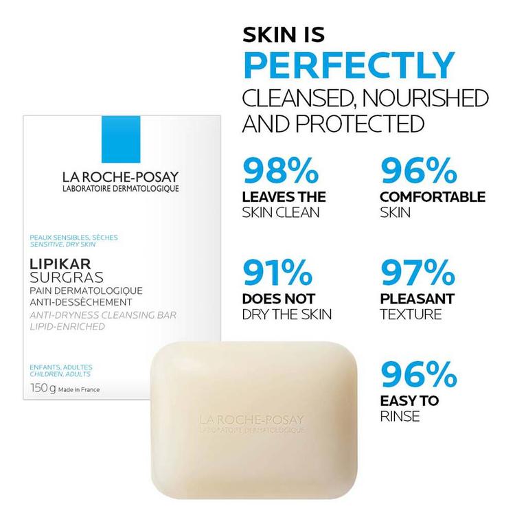 La Roche-Posay Lipikar Surgras Bar Soap - 150 g