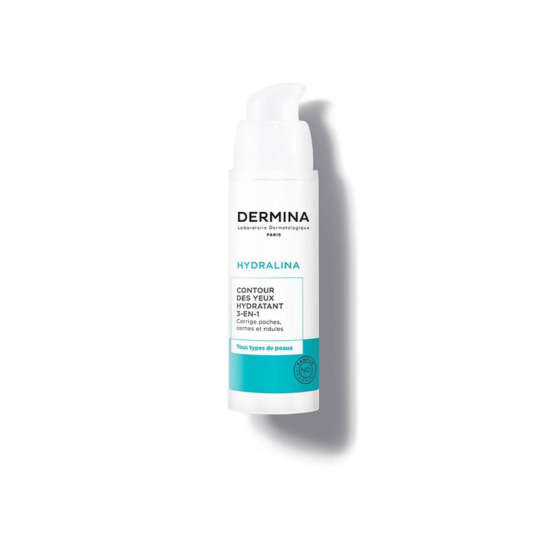 DERMINA Hydralina 3 In 1 Moisturizing Eye Contour Care - 20 ml