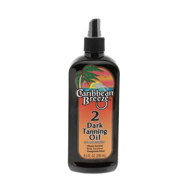 Caribbean Breeze SPF 2 Dark Tanning Oil - 250 ml